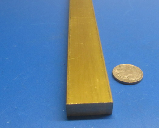 360 Brass Flat Bar 3/8″ Thick x 1.0″ Wide x 60.0″ Length