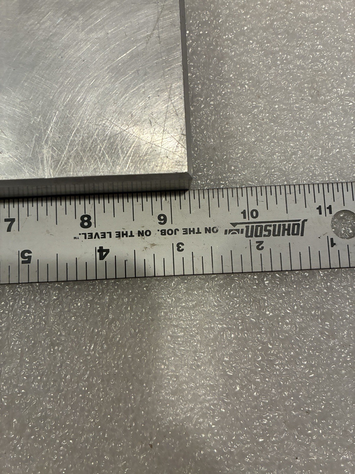 Aluminum Flat Bar, 1″ x 3″ x 9″ Long / 6061 ? / minimum clean up one face