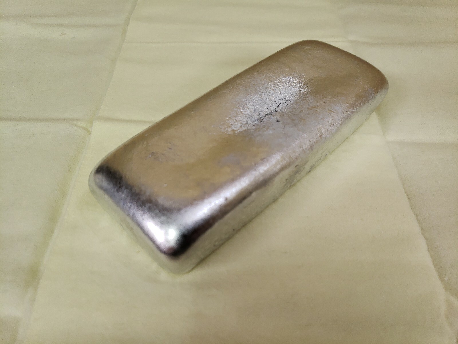 1 lb 3000 Series Hand Poured Pure Aluminum (Al) Ingot