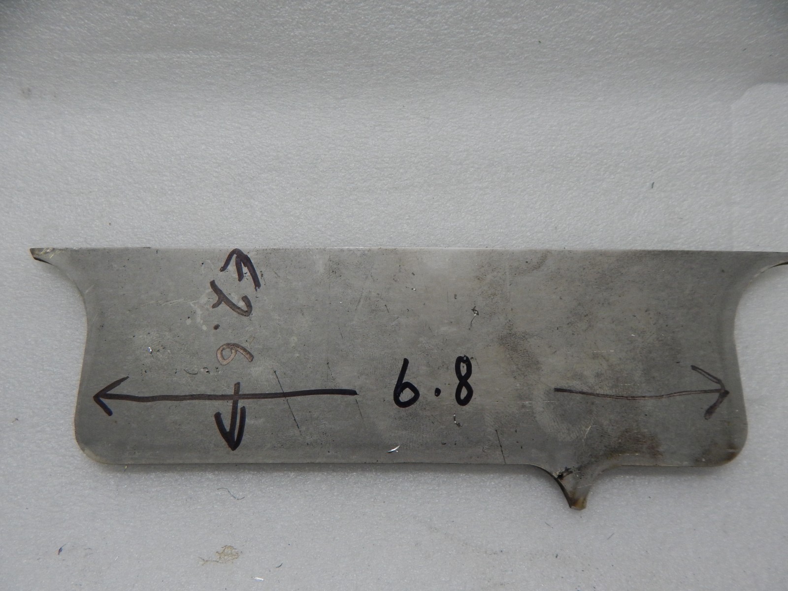 Titanium Plate 6AL4V Sheet 2.26″ x 6.8″ x .150″ 2-1/4 X 6-3/4 X 1/8 TI 6-4