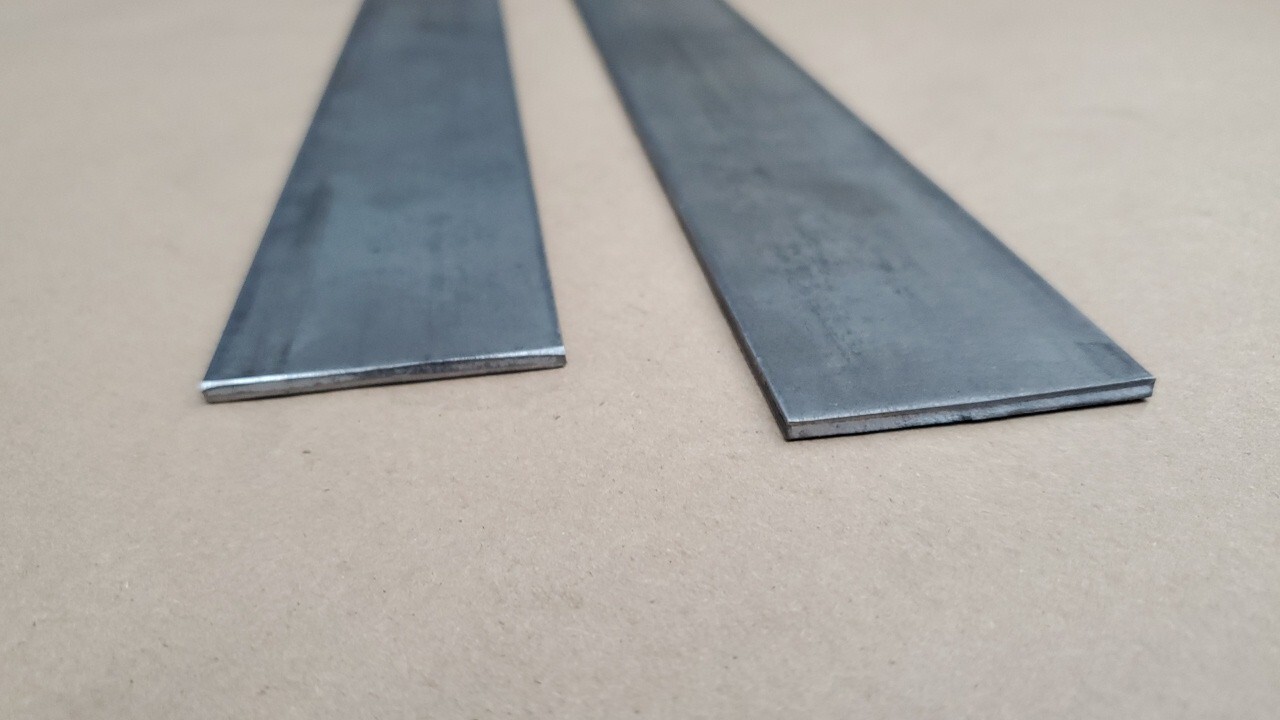 1/8″x2″ A36 Steel Flat Bar 12″ Inches Long (+/- 1/8″) Hot Rolled Lot of 2