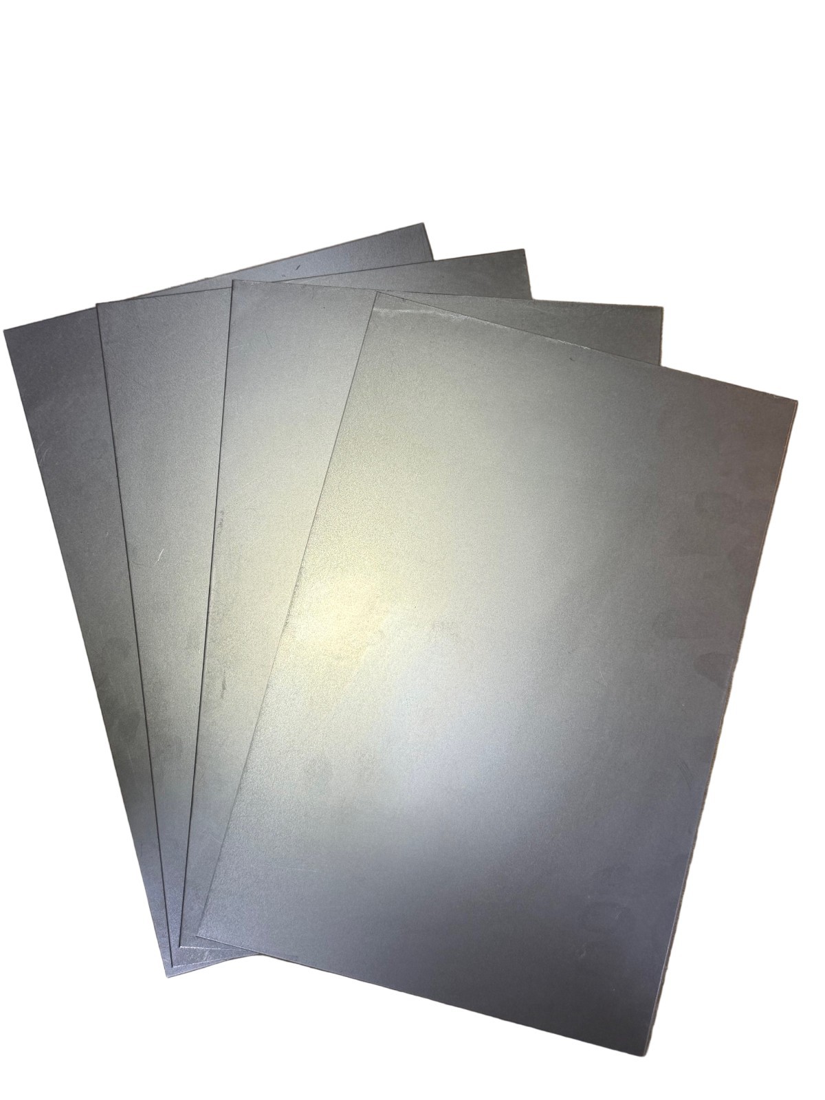 18 Gauge Steel Sheet Metal Cold Rolled 8W X 12L Perfect Edges- Four Sheets