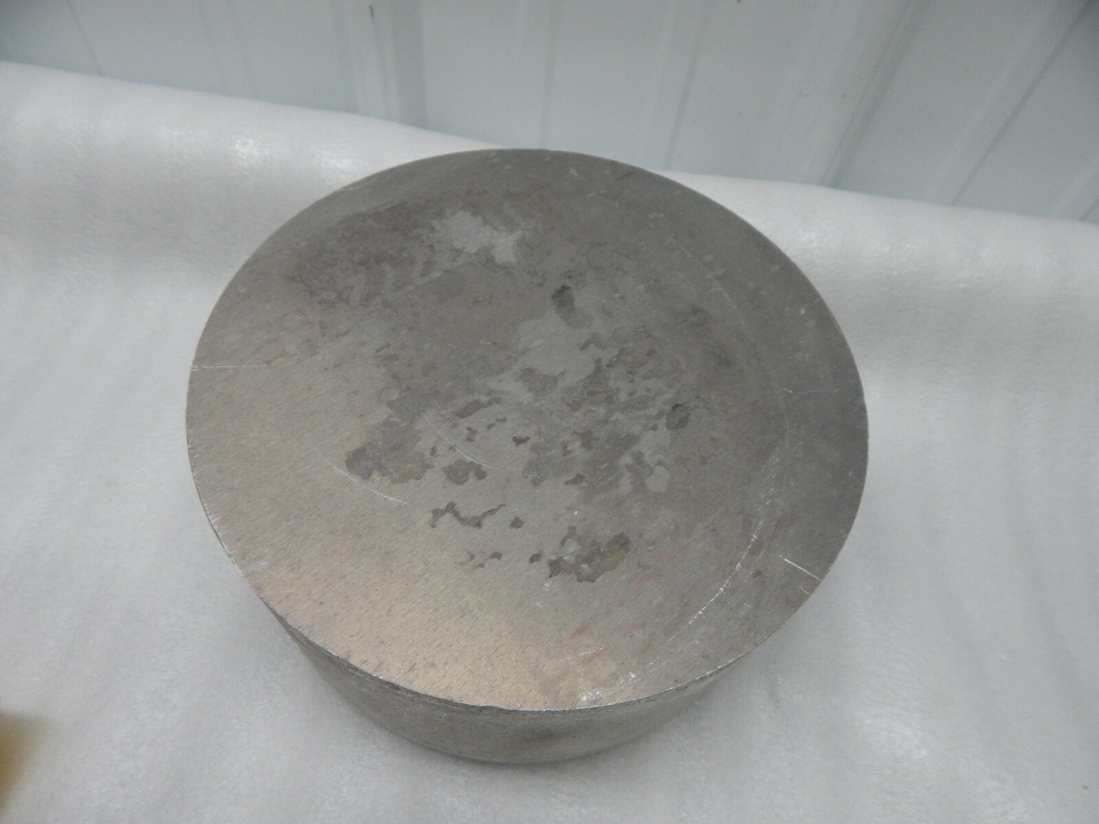 ALUMINUM ROUND STOCK machine shop rod bar flat plate 8.5” Diameter X 4″ Thick