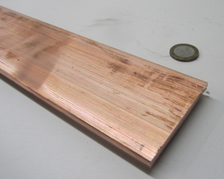 110 Copper Bar H02, 1/4″ Thick x 2.50″ Wide x 6 Ft Length