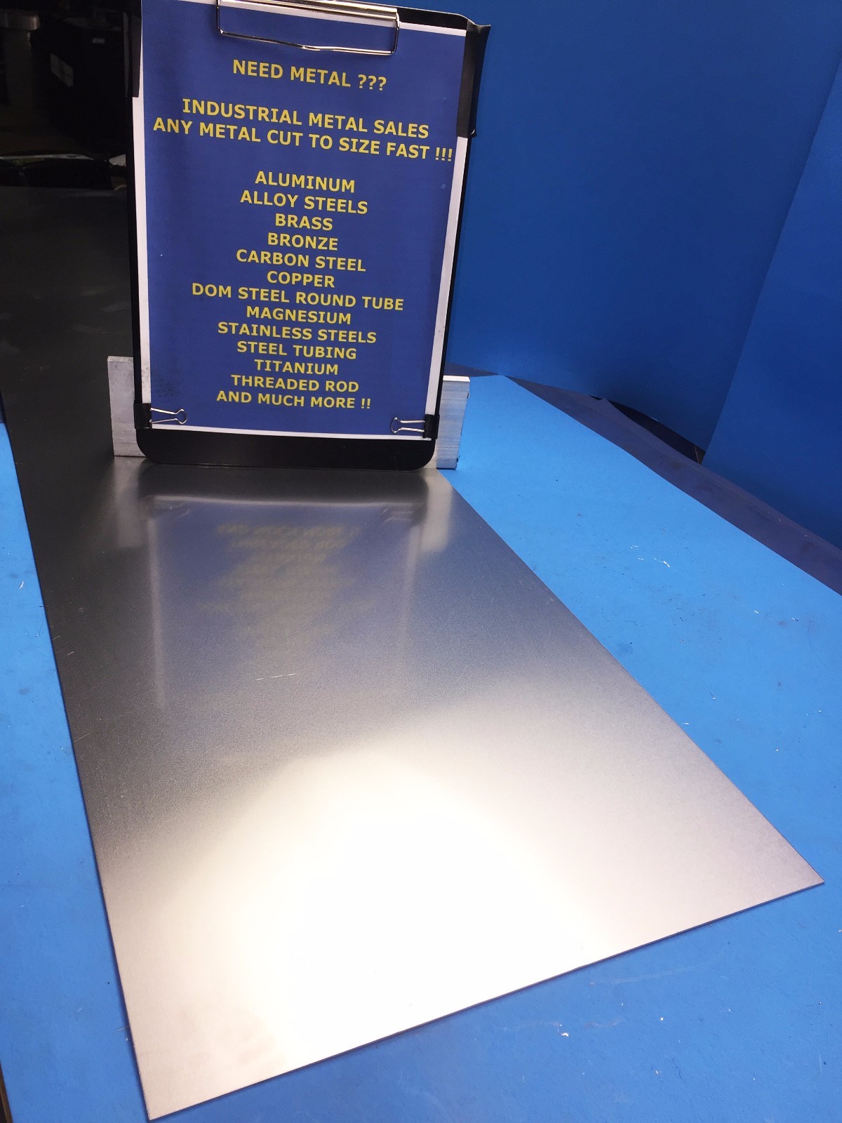 .080″ x 12″ x 12″ 5052 H32 Aluminum Sheet — 5052 H32 Aluminum Sheet .080″ Thick
