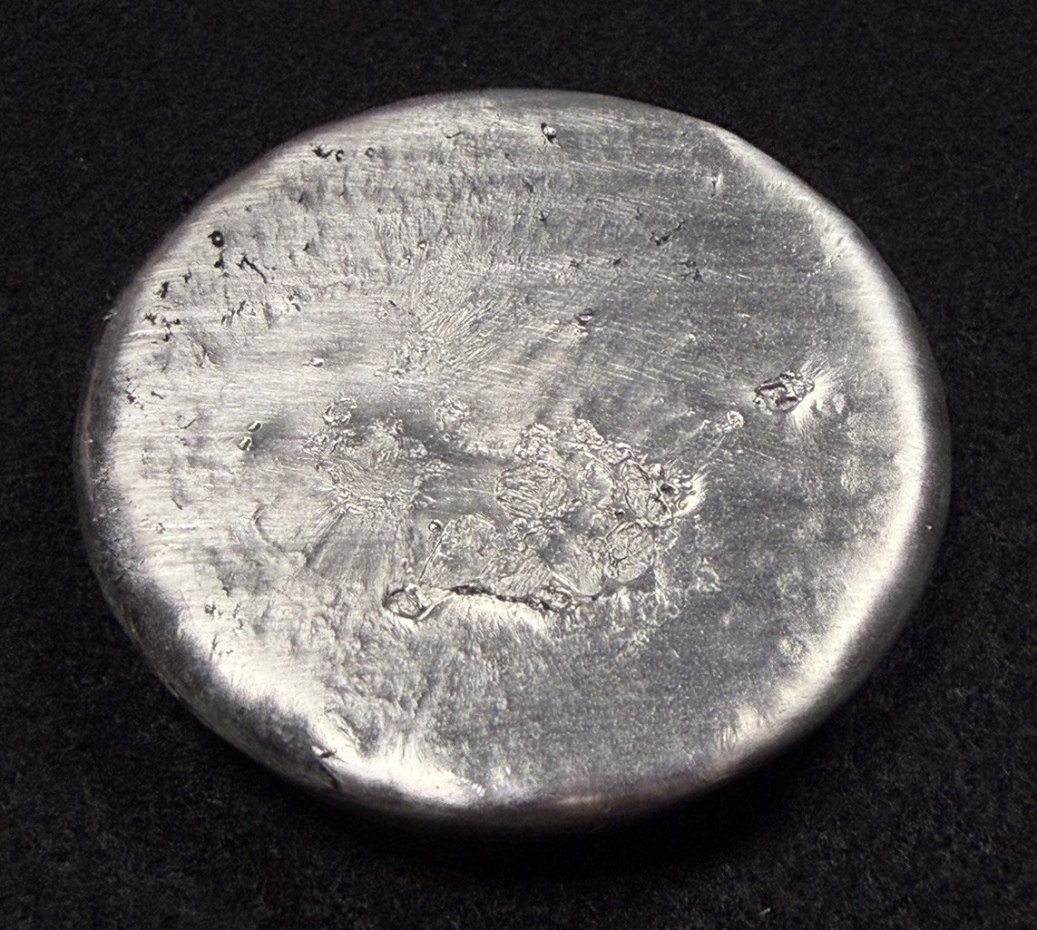 Recycled Scrap Tin Pewter 208g (7.34oz) Ingot Reloading Casting Metal Craft