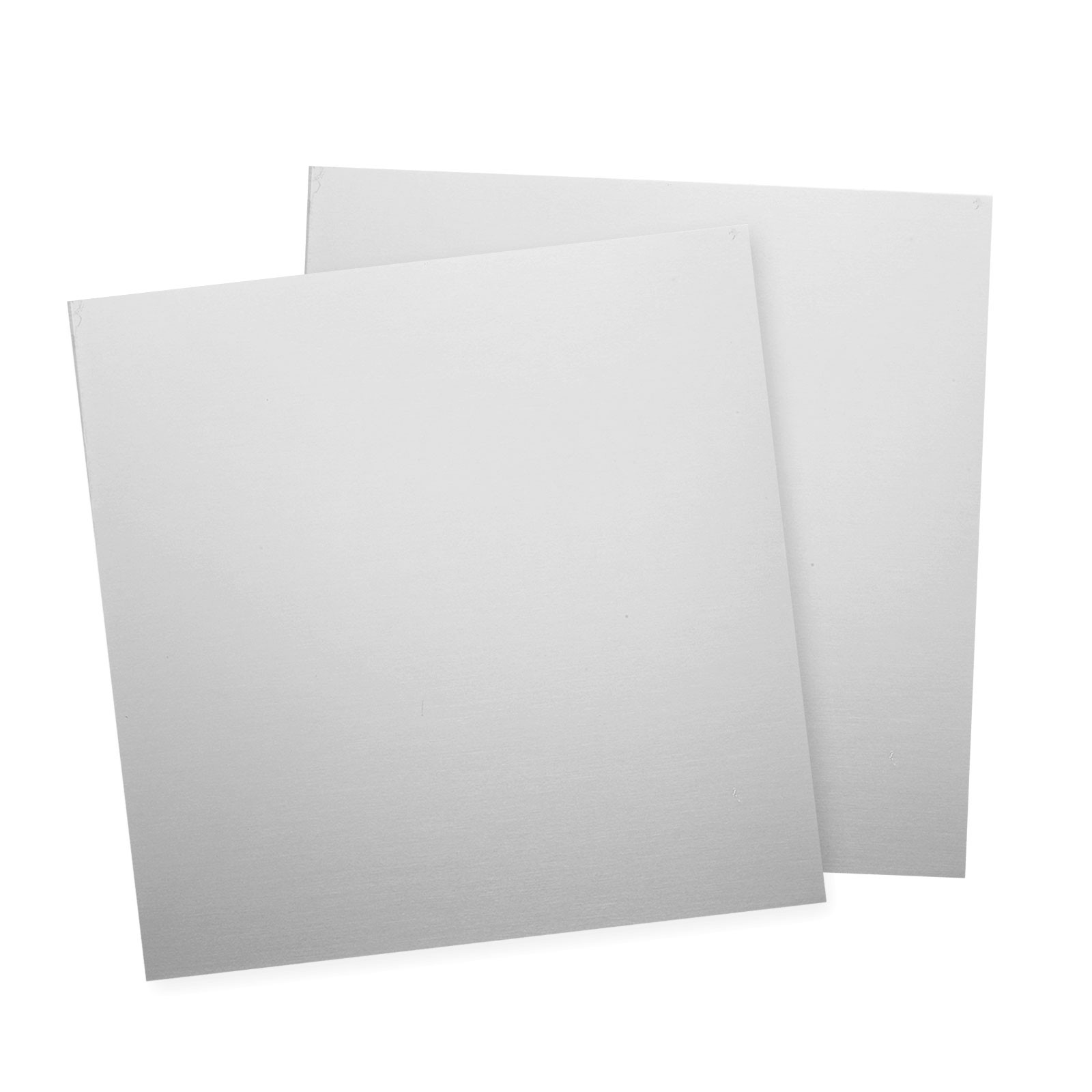 2Pcs Stainless Steel Sheet Plate 4″ x 4″ 20 Gauge (0.8mm) with Glove(Silver)