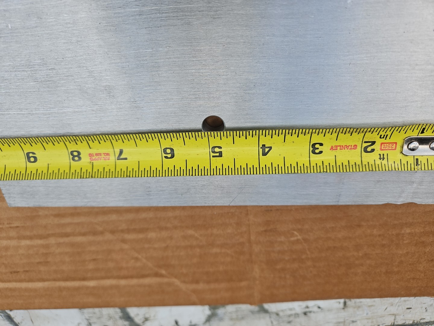 Aluminum plate 6061-T651 1/2” X 12-5/16” X 9-15/16″ Made In USA
