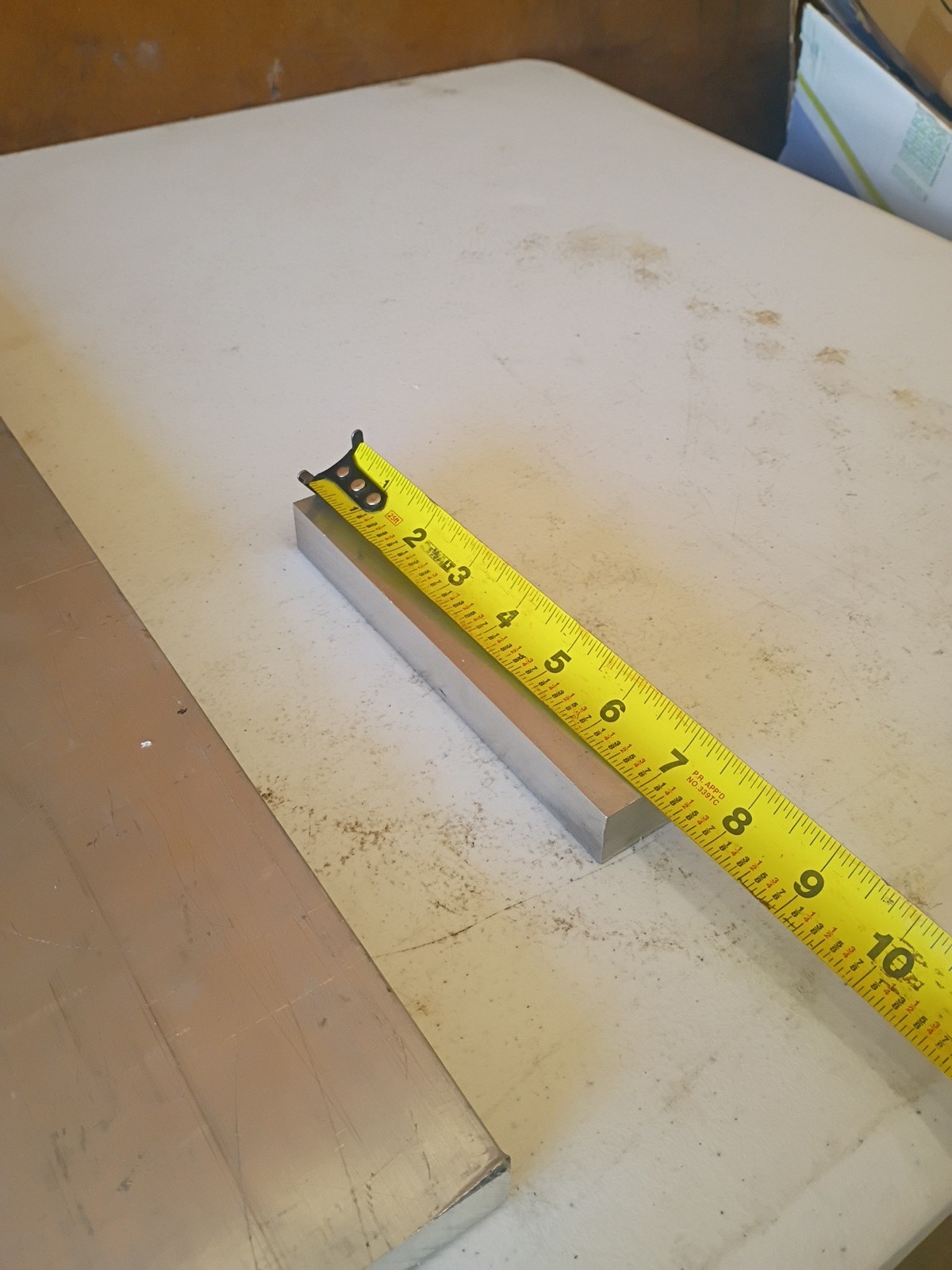 (2) Flat Aluminum Lot 3/4 Inch Pieces 11 Ilbs.