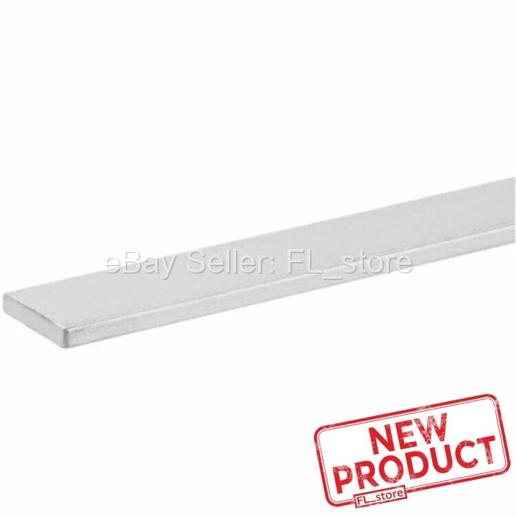 Aluminum Flat Stock 1/4″ x 2″ x 3 Feet Unpolished Alloy 6061 Bar 36 Inch Long