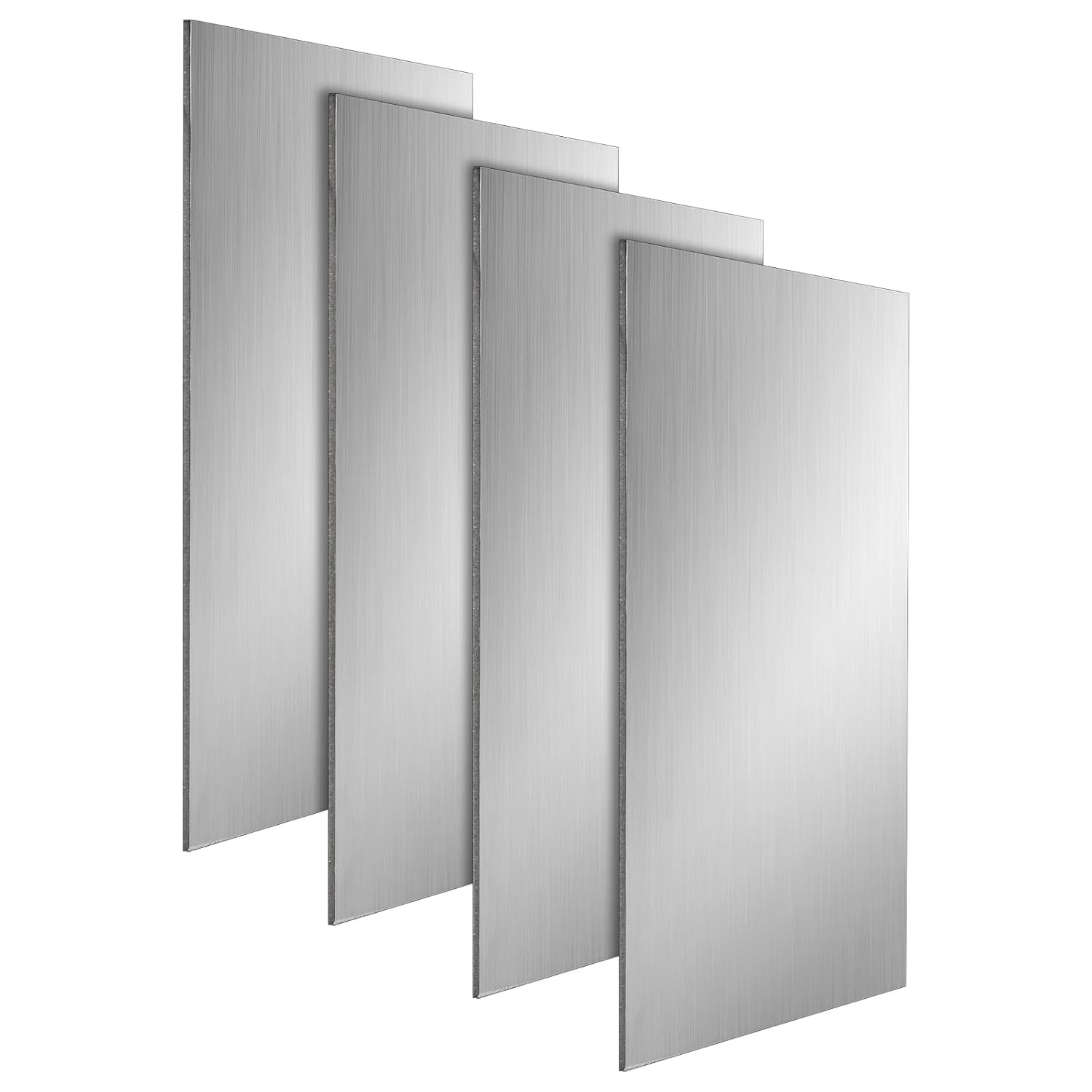 4 Pack Titanium Plate Sheets, 4″ x 4” x 0.04″ Titanium Metal Sheet, 1mm Thick T