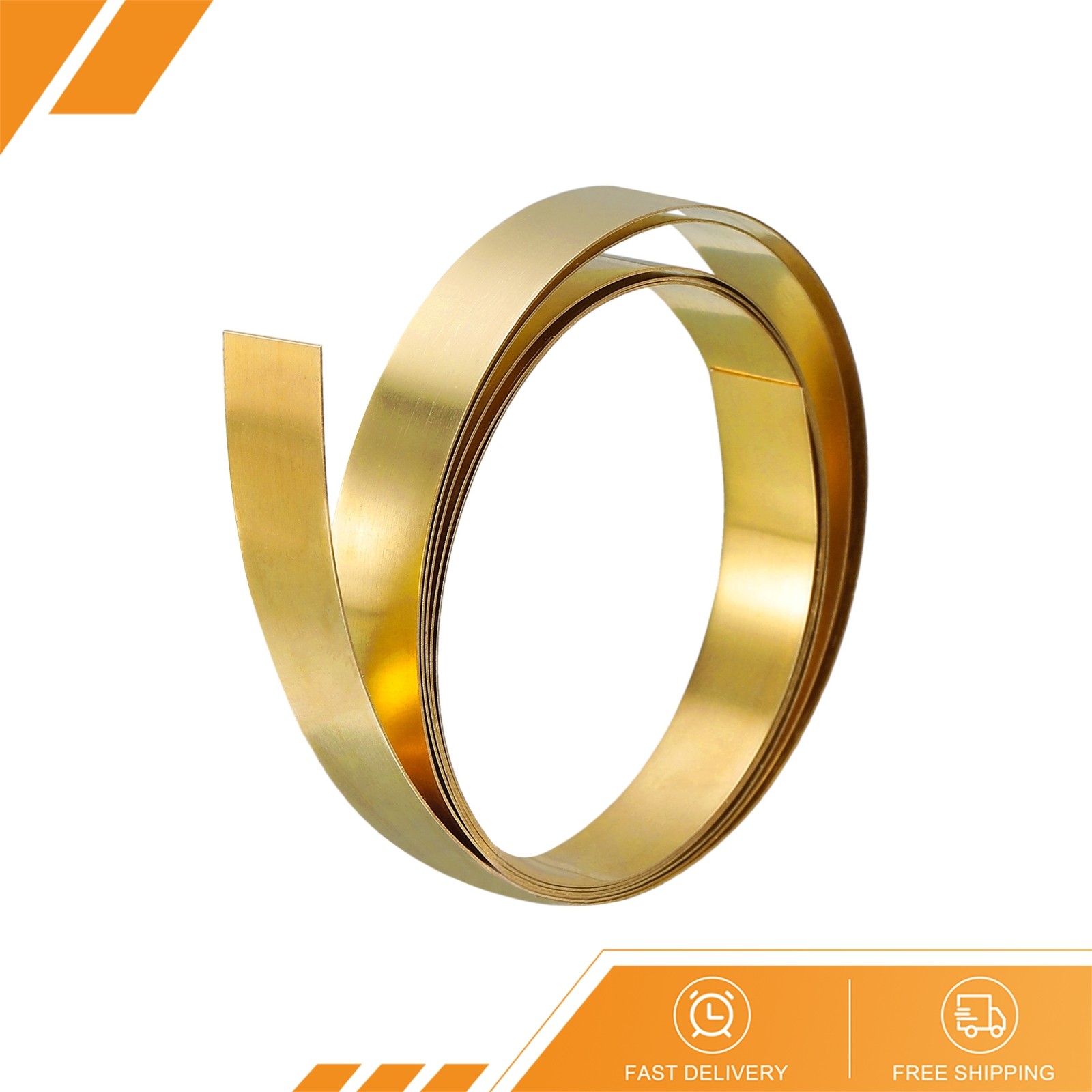 Brass Sheet Roll Metal Foil Plate – 1000mm x 15mm x 0.5mm