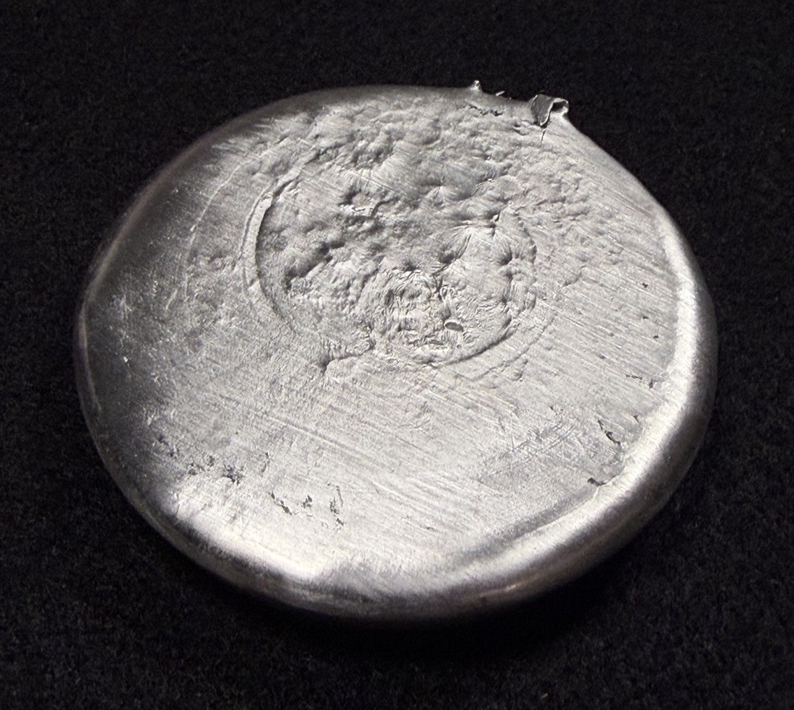 Recycled Scrap Tin Pewter 196g (6.93oz) Ingot Reloading Casting Metal Craft