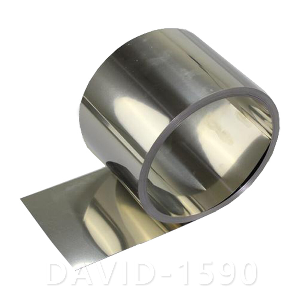 1M 304 Stainless Steel Band SUS304 Sheet Foil Plate Strip Thickness 0.01mm-1mm