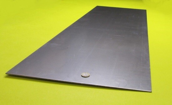 Spring Steel Annealed Sheet 0.125 In Thick x 15.0″ Wide x 48 Inch Length
