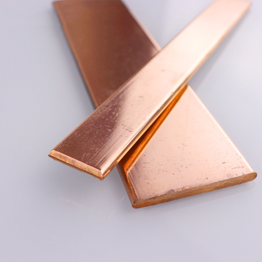 1pcs 99.9% Copper T2 Cu Metal Flat Bar Copper Strip Copper Plate Thick 1.5 – 8mm