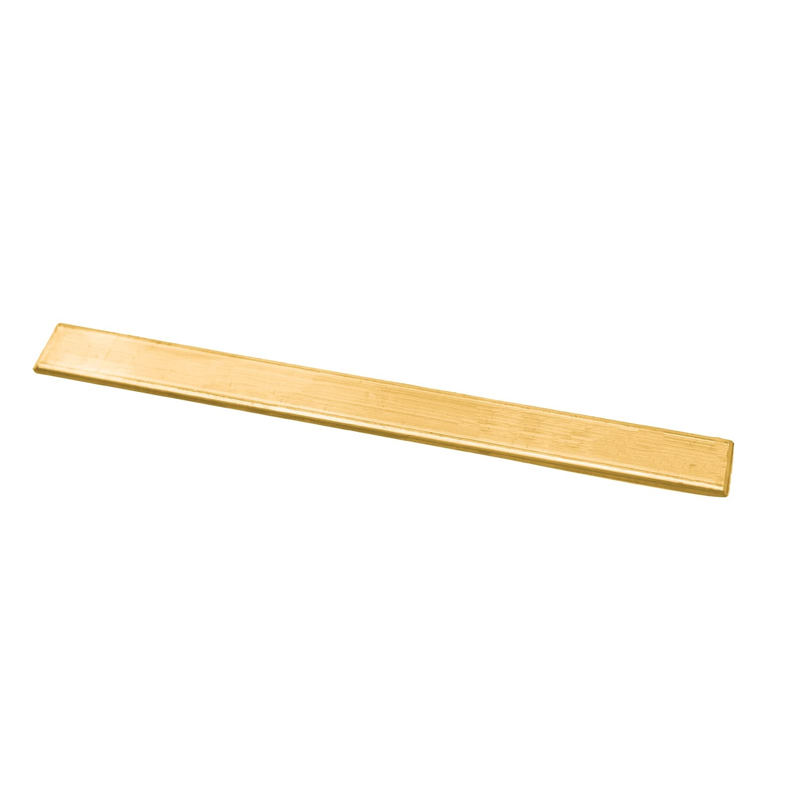 1/8″ x 3/8″ x 8″ Brass Flat Bar, 9 Gauge Metal Brass Sheet Stock for Models, …