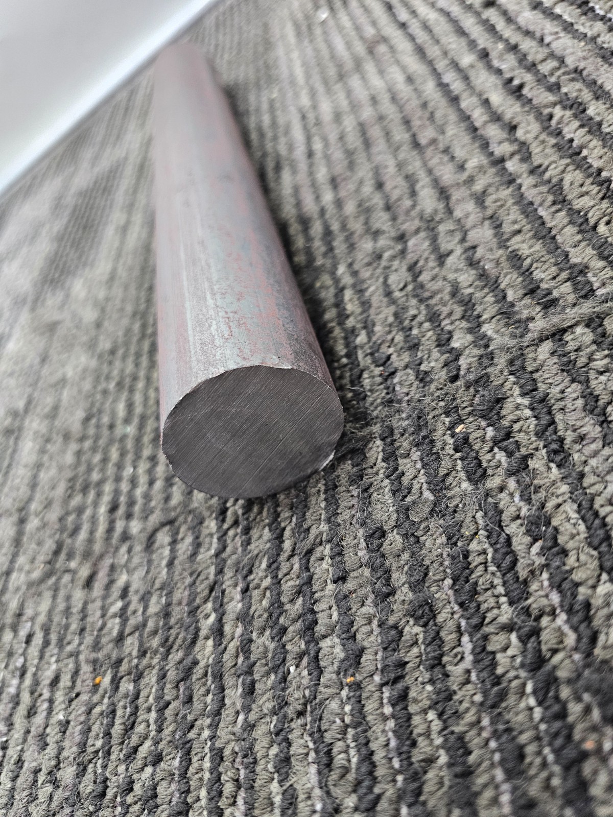 (QTY 2) BULB 1000-618S Hot Rolled Steel Round Bar 1-1/2″ X 12″