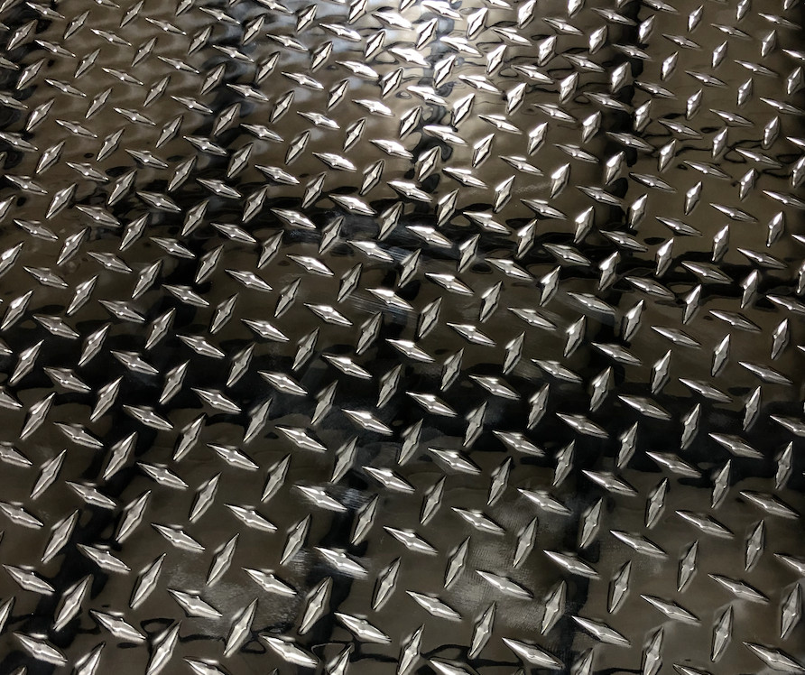 5 Pack/Pieces of .045 Aluminum Diamond Plate Bright – 15″ X 16″
