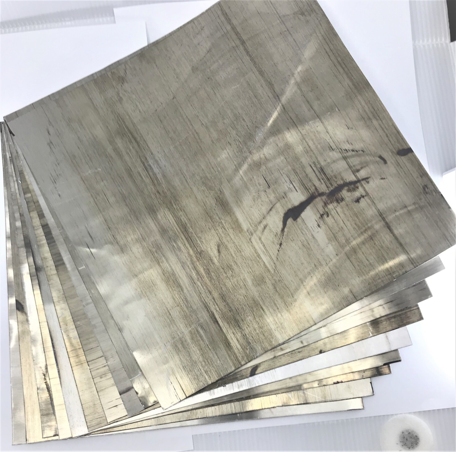 Lead Sheeting 1/32″ x12”x12” X-ray Insulation, 20 pieces +/- 10%