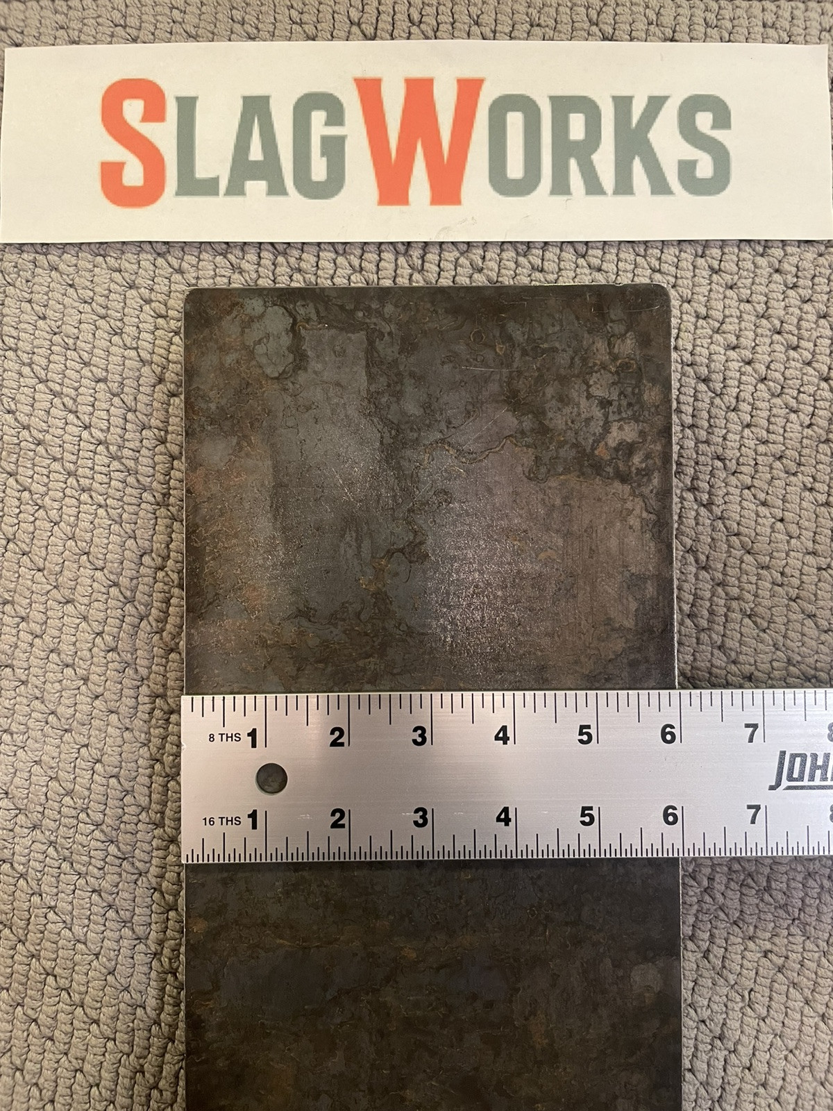 1/8x6x16 inch steel plate 6”x16” A36 Hot Roll Flat .125″ Thick