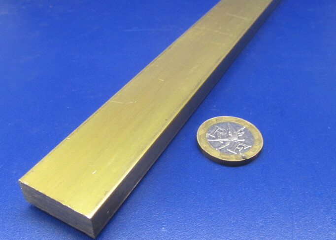 360 Brass Flat Bar 3/8″ Thick x 1.0″ Wide x 60.0″ Length