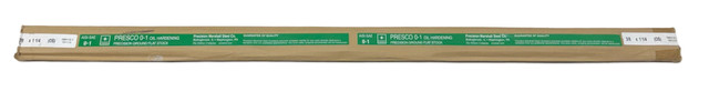 Precision 36″ x 3/8″ x 1-1/4″ Oversize Oil Hardening Flat Stock USA Made