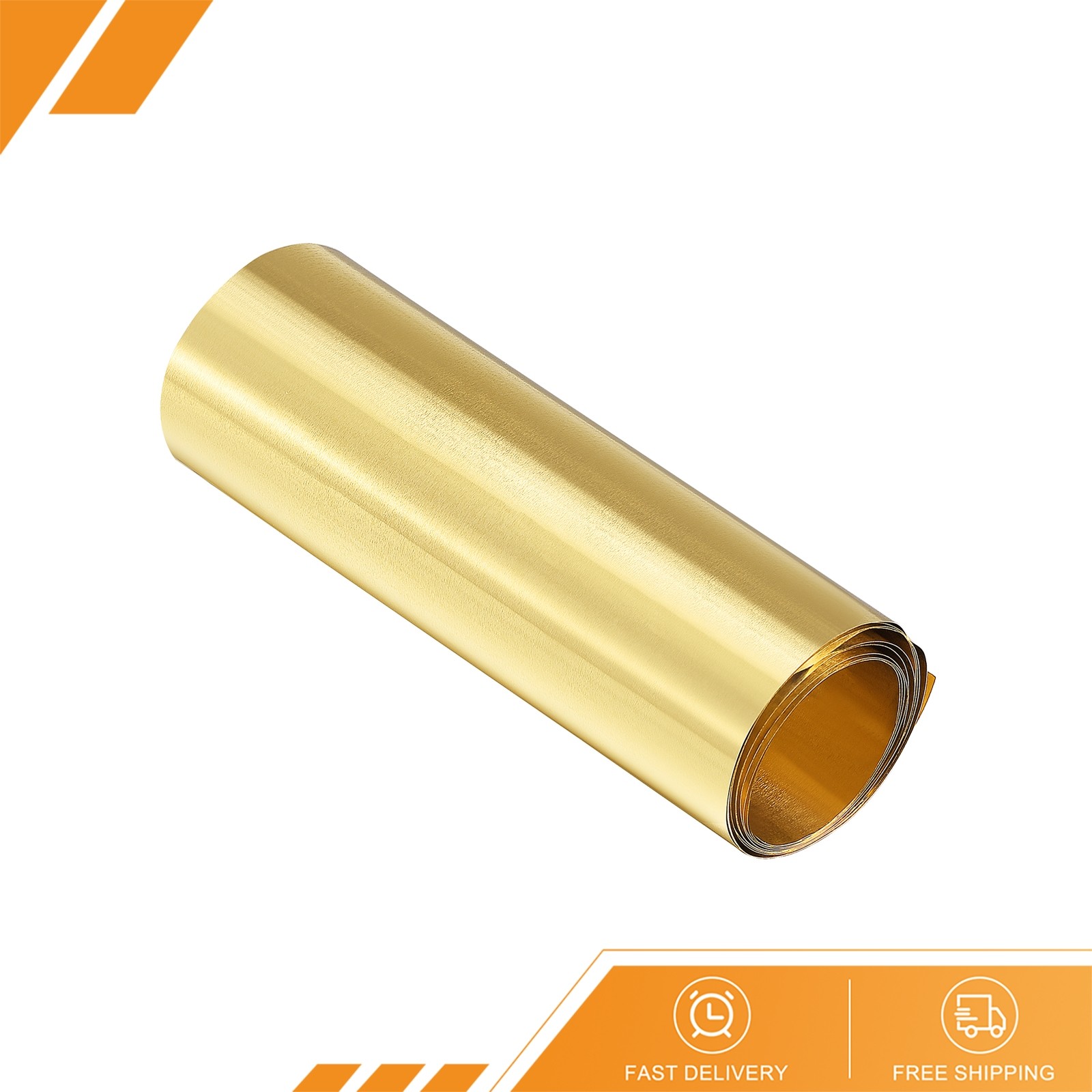 Brass Sheet Roll Metal Foil Plate – 1000mm x100mm x 0.03mm