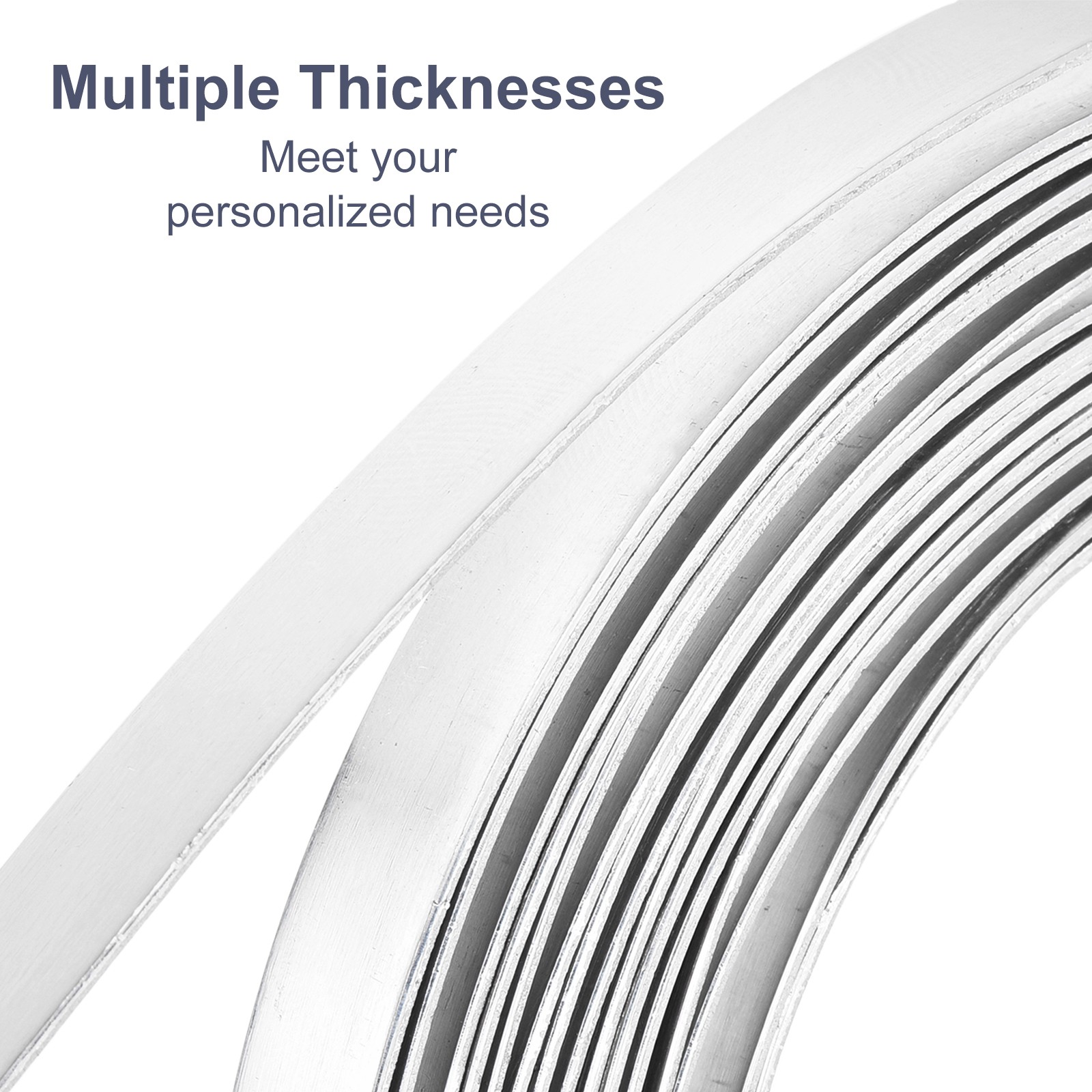 Aluminum Metal Roll, 5000mm x 10mm x 1mm Thickness Square 1060 Aluminum Plate