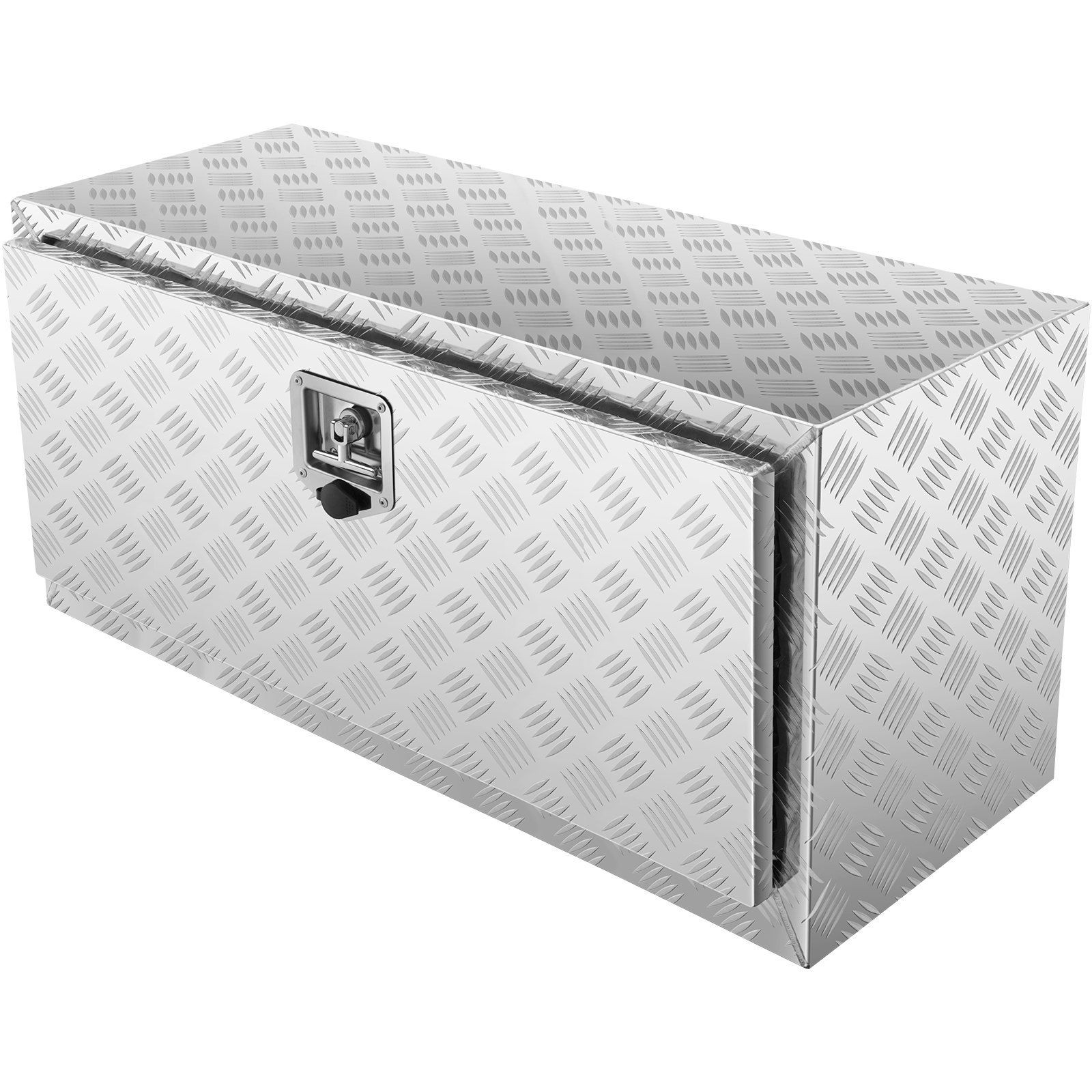 36x17x18in 36″ Aluminum Diamond Plate Waterproof Truck Box & T-Handle Latch
