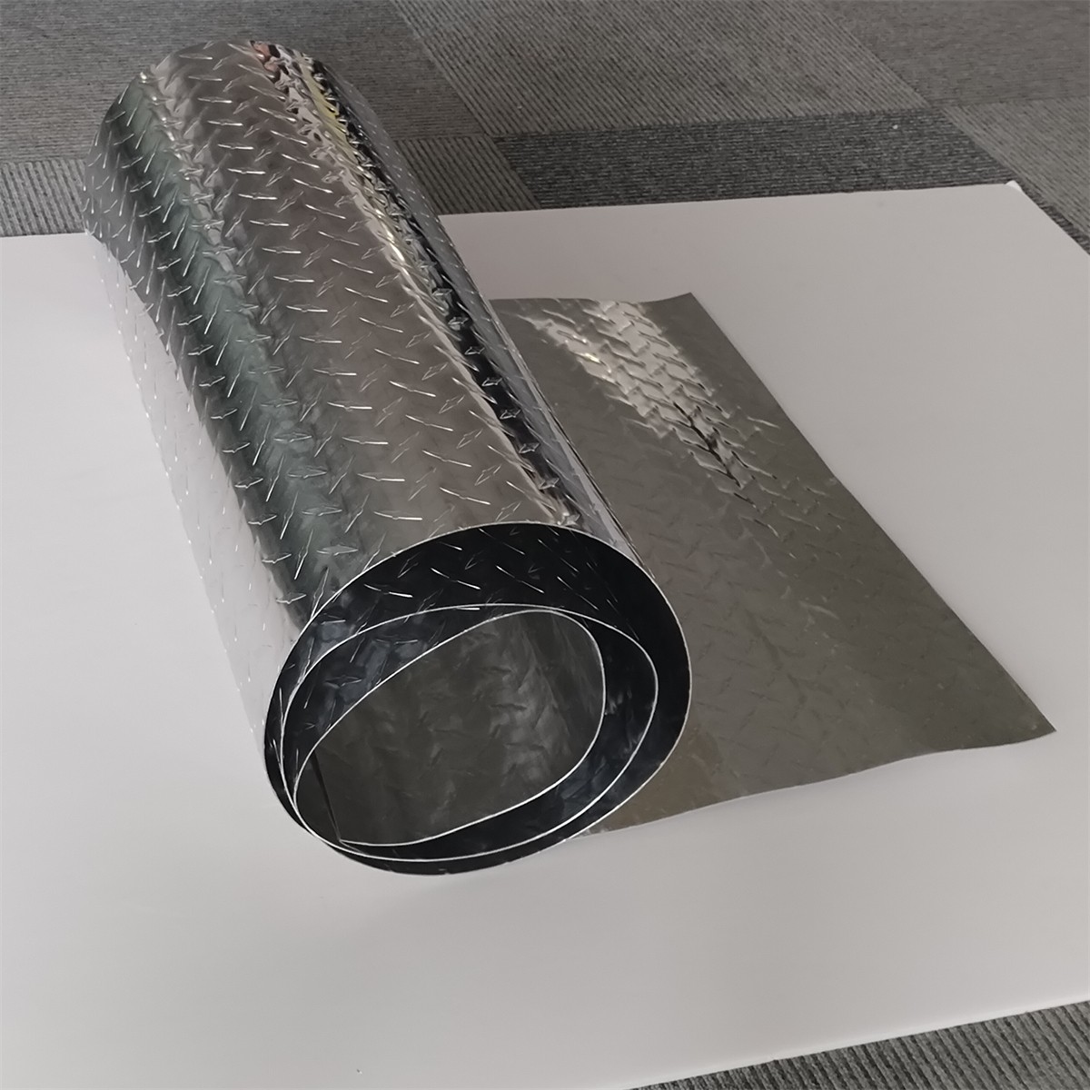 48″ x 96″ Aluminum Diamond Plate .04″ (1/25″)Thick Sheet Trailer, RV, Garages