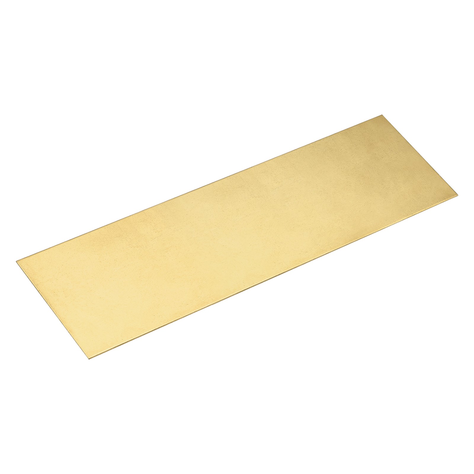 H62 Brass Sheet 12″ x 4″ Metal Sheets 0.02″ Thick Brass Plates for Industry