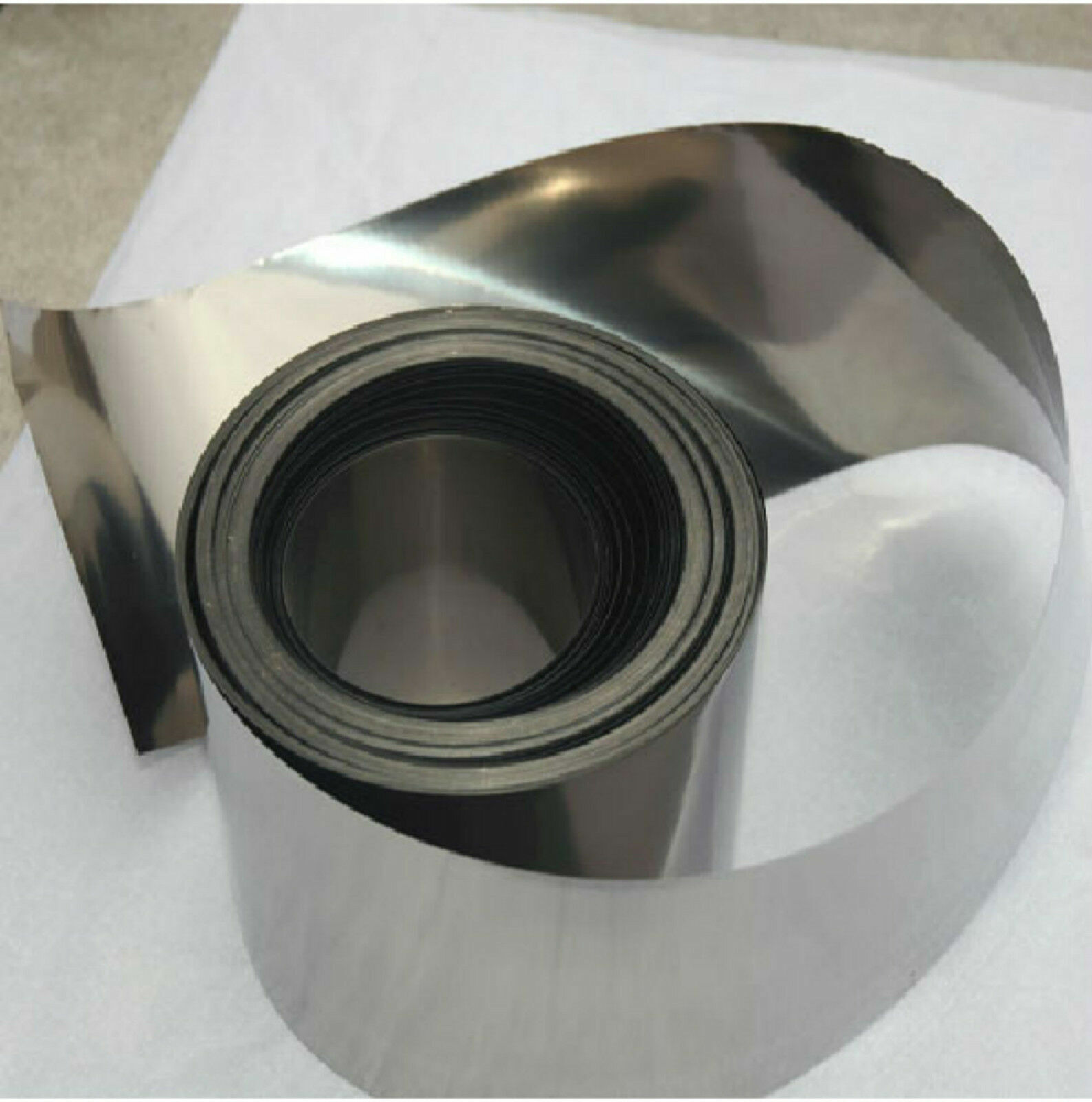 99.96% Pure Nickel Ni Metal Foil Thin Sheet 0.1mm x 80mm x 1000mm