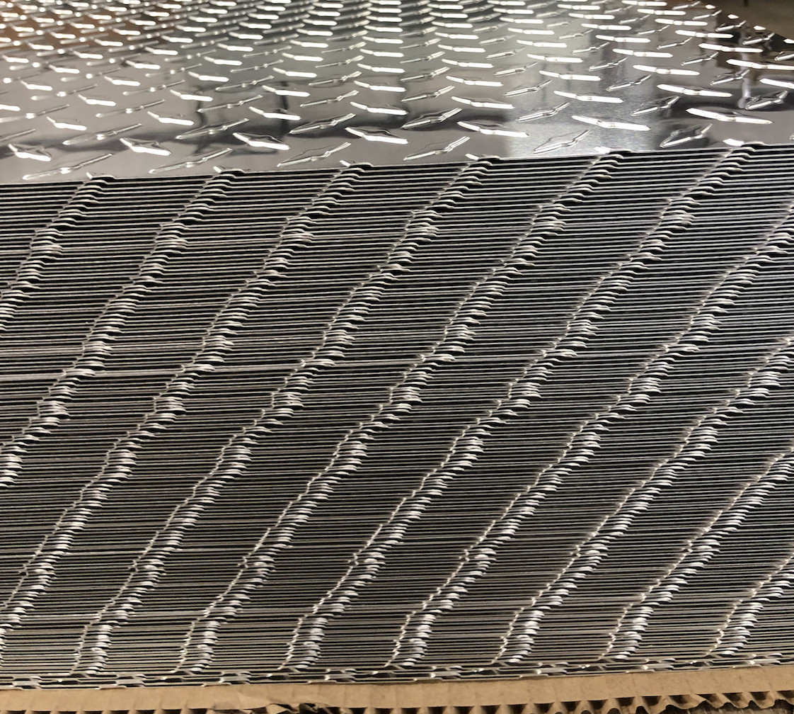 12″ x 96″ Aluminum Diamond Plate Sheet .025 in Thick – Trailer, RV, Garages, Etc