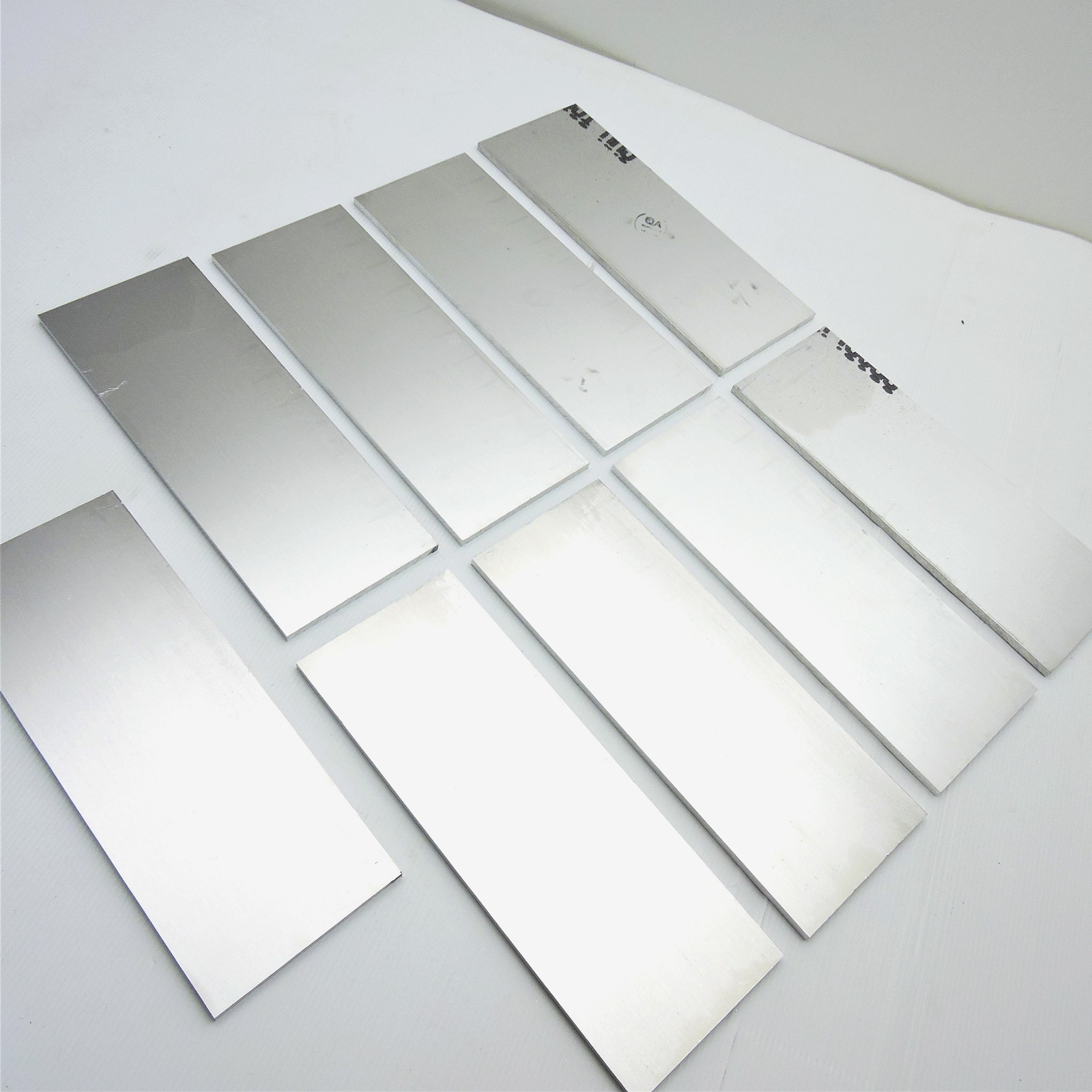 .25″ thick 1/4 Aluminum 6061 PLATE 5.75″ x 13.25″ Long QTY 9 sku 208099