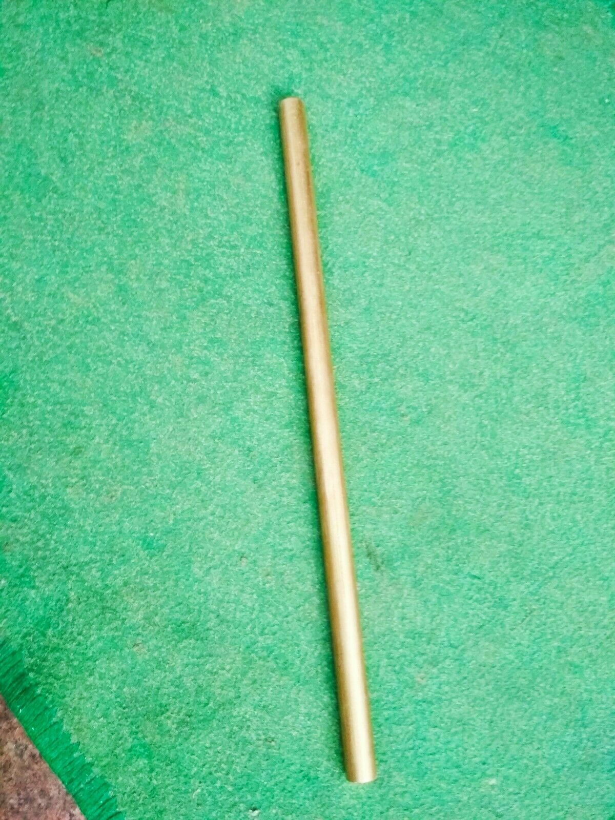 Round brass rod 6″ long 2pcs 1/2″ solid 0.5″ bar mill stock lathe diy Raw Materi