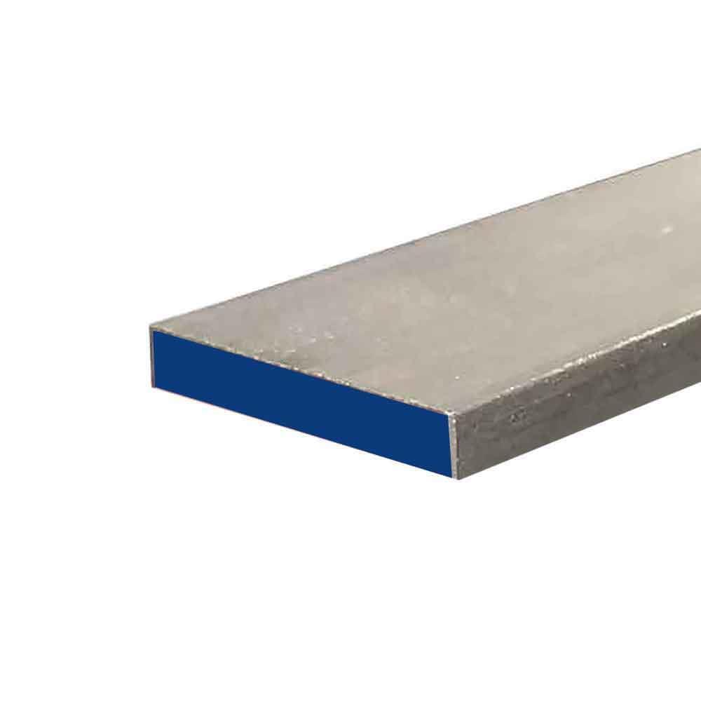 3/4″ x 3-1/2″ x 6″, 304 Stainless Steel True Flat Bar, Hot Rolled