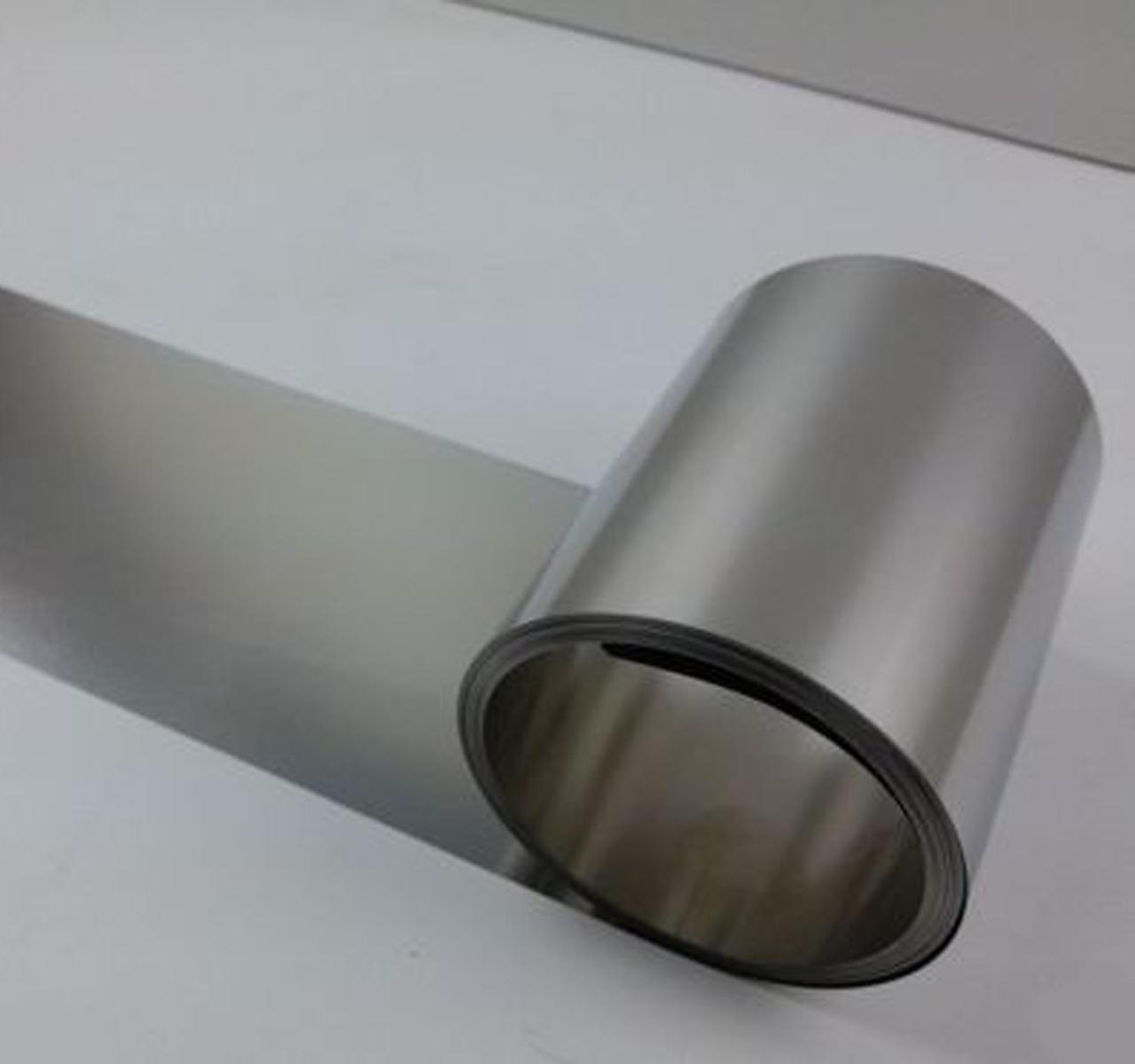US Stock 0.05mm x 100mm x 2000mm 304 Stainless Steel Fine Plate Sheet Foil
