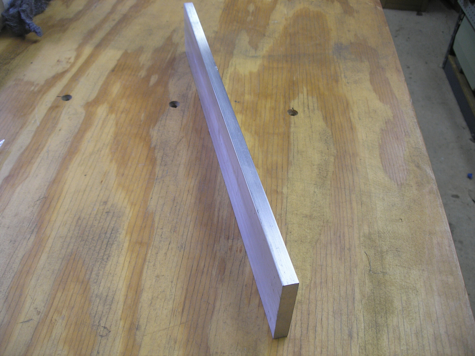 ALCOA Aluminum 6061 T6511 Flat 1/2″ Thk x 3″ Wide x 18.625″ Long – Bar Stock