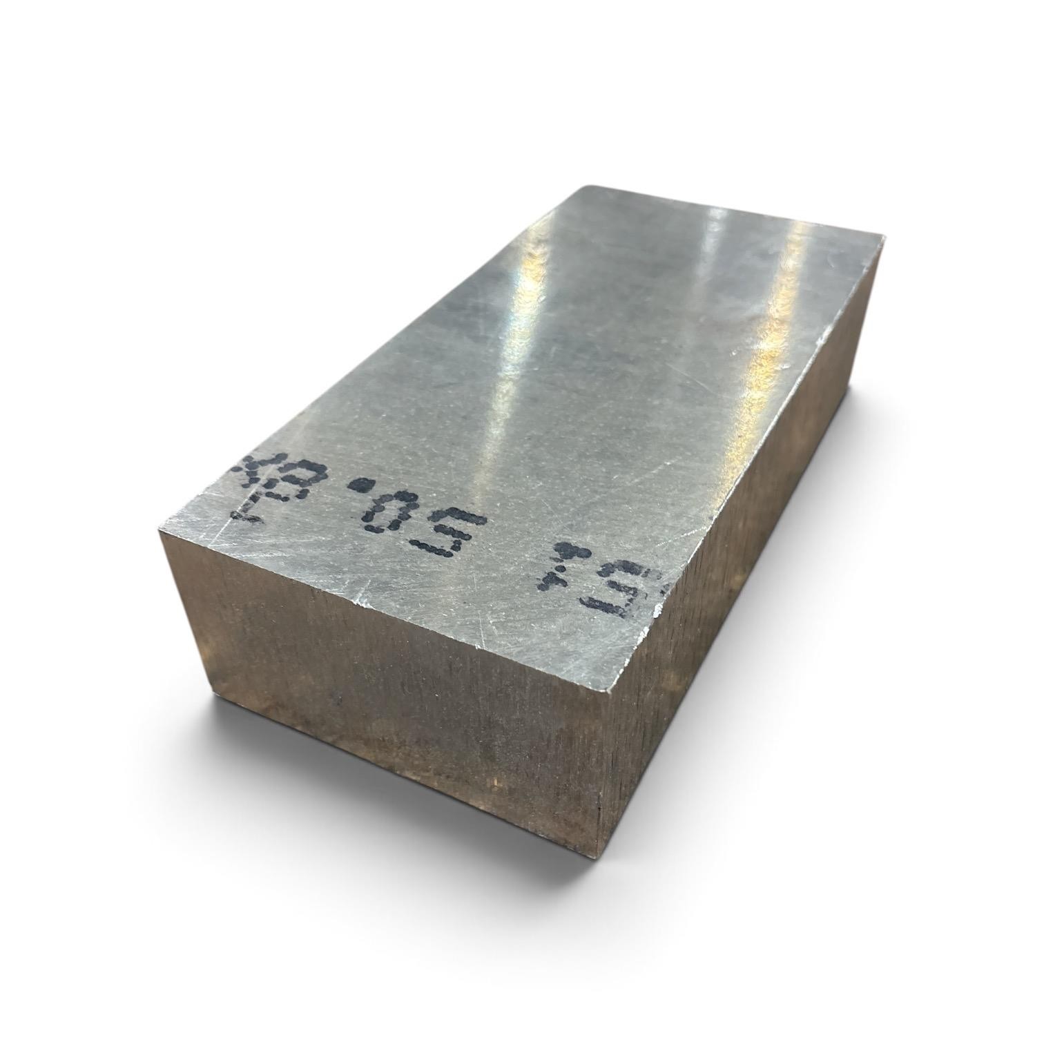 2″ x 4″ x 8-1/4″, 7075-T651 Aluminum Plate