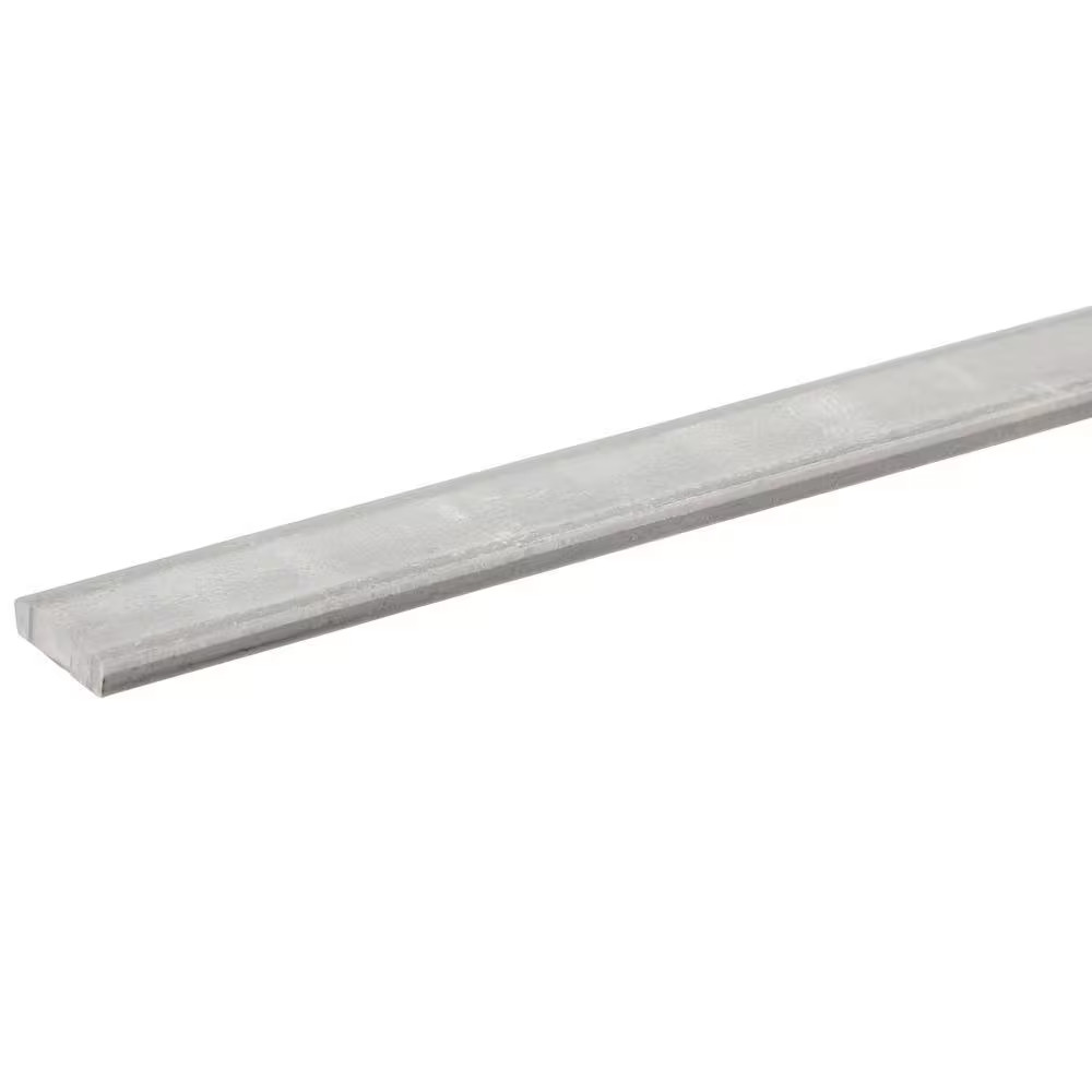 1/2 In. X 4 Ft. – 1/8 In. Thick Plain Steel Flat Bar