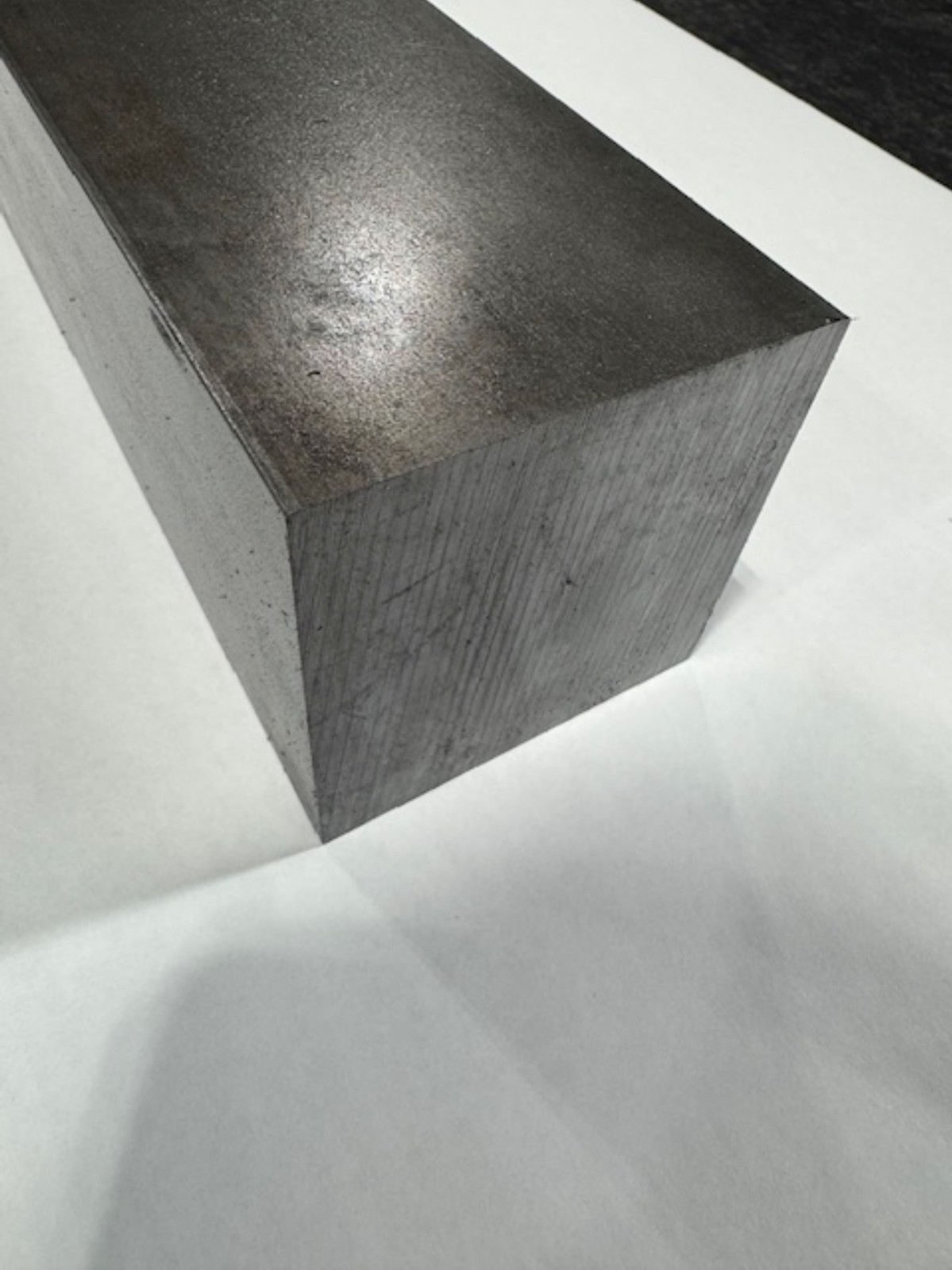 4″ Square Steel Bar x 6″ Length; 1018 Cold Rolled Bar; 4.00″ Square Steel Bar