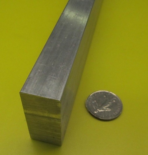 6063 T5 Aluminum Bar, 7/8″ (.875″) Thick x 2.0″ Wide x 48″ Length