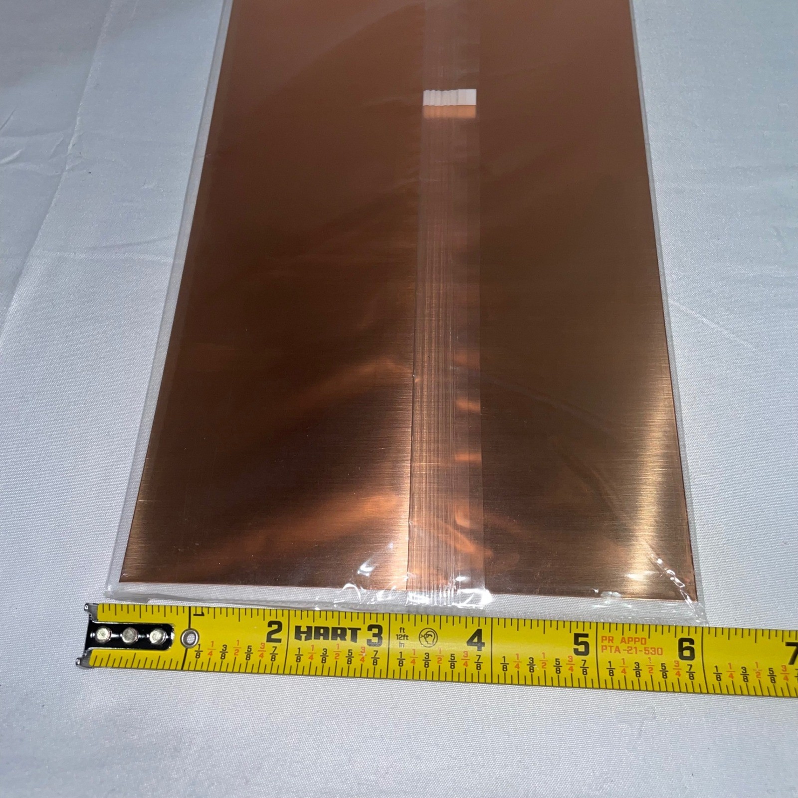 K&S Precision Metals 01218 Copper Sheet .016 x 6 x 12 Inch 1 Piece Made in USA