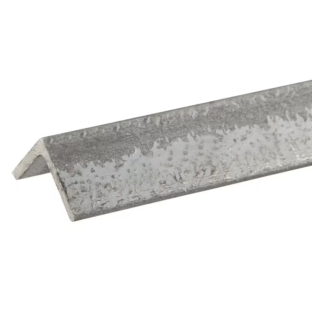 1 In. X 6 Ft. – 1/8 In. Thick Plain Steel Angle Free Shipping New
