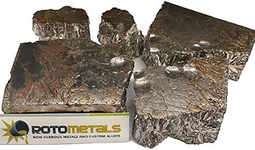 Box of Bismuth Chunks 99.99% about 8 Pounds Pure By Rotometals