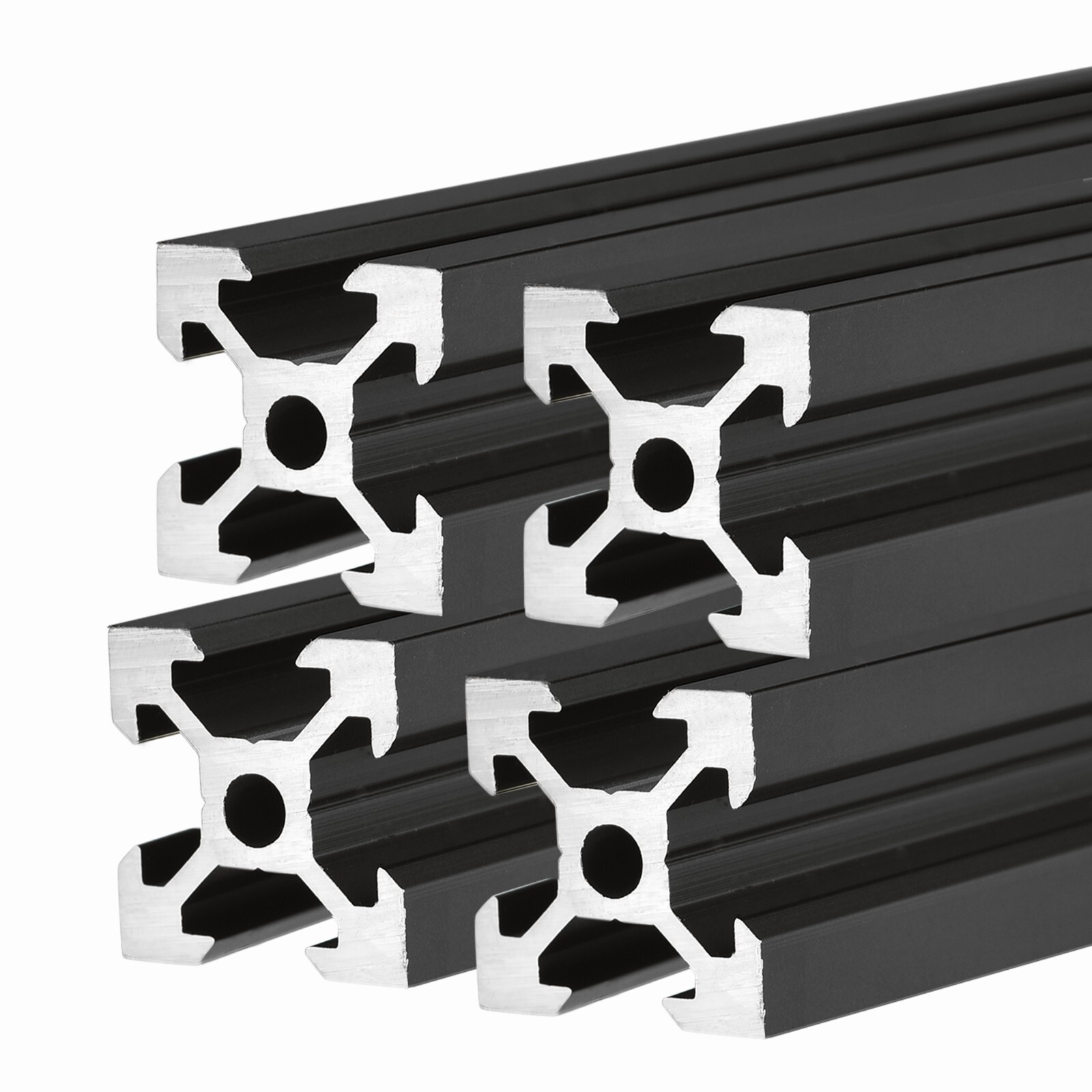 4Pcs 100mm 3.94″ 2020 V Type Slot Aluminum Profile European Standard Linear Rail