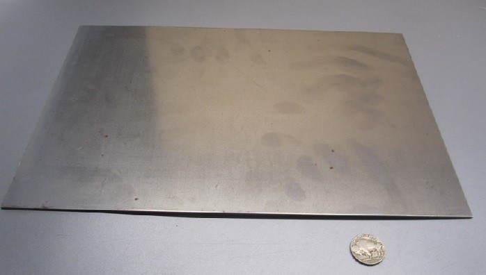 Spring Steel Annealed Sheet (3/32″) 0.093″ Thick x 8.0″ Wide x 12″ Length