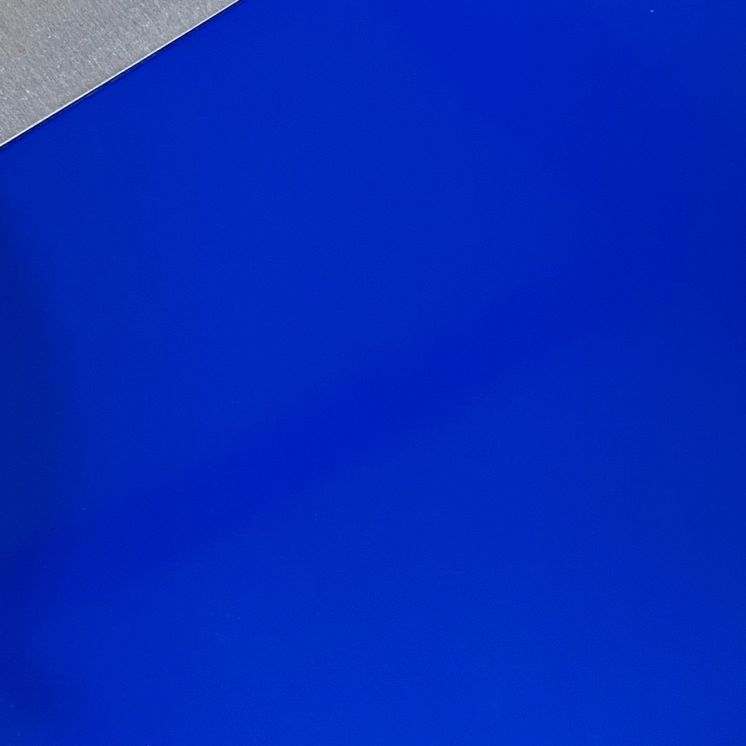 49″ x 96″ Blue Aluminum Sheet, Flat .030” Thick – Cargo Trailer Repair, etc.