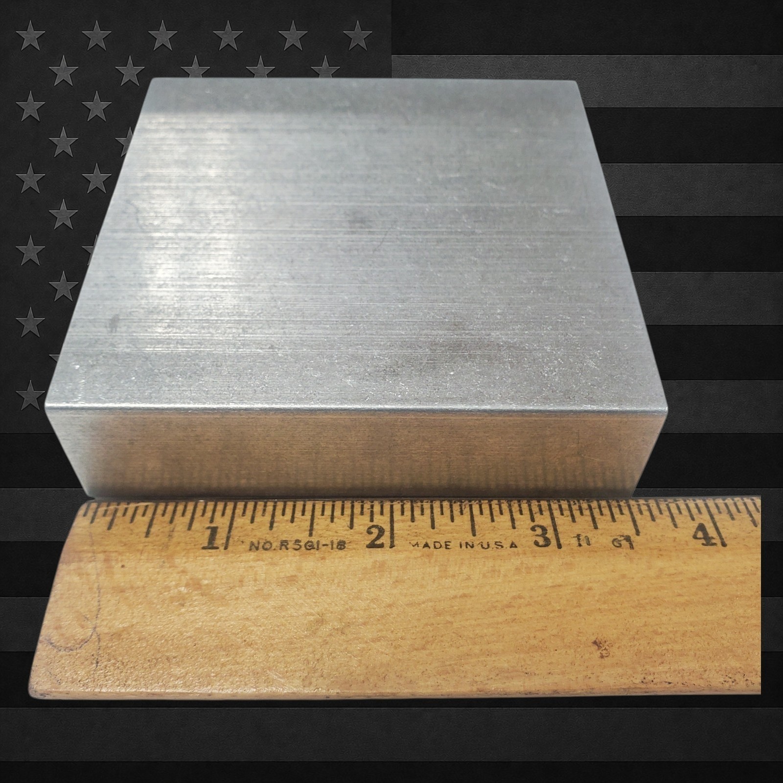 6061 Aluminum Block 1″ x 3.5″ x 4.875″ Billet Flat Bar USA CNC Stock